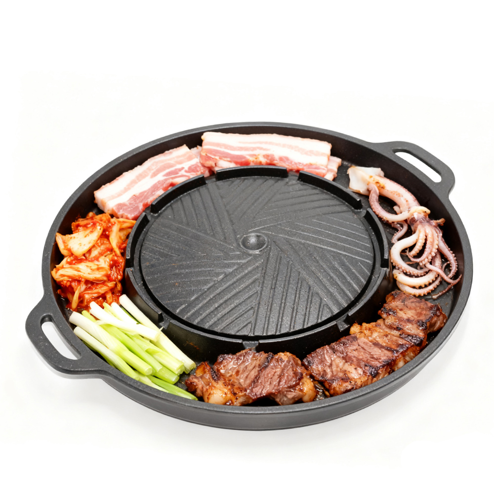 Camping Cooking Griddle - KOSUN Koreańska Patelnia do Grillowania BBQ