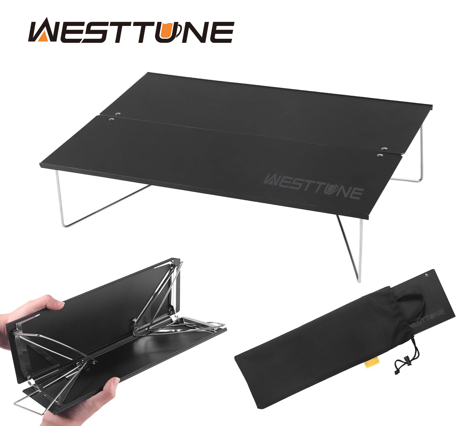 Camping Cooking Table - WESTTUNE Kompaktowy mini stół kempingowy Przenośny