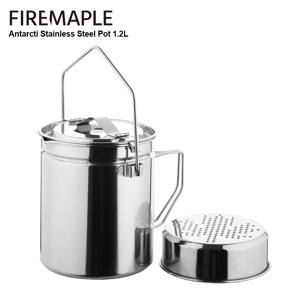 Camping Cooking Kit - Ognisty garnek do gotowania na parze