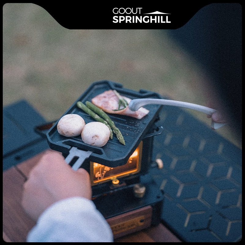 Camping Cooking Griddle - COOUT SPRINGHILL Mini Grill Pan na