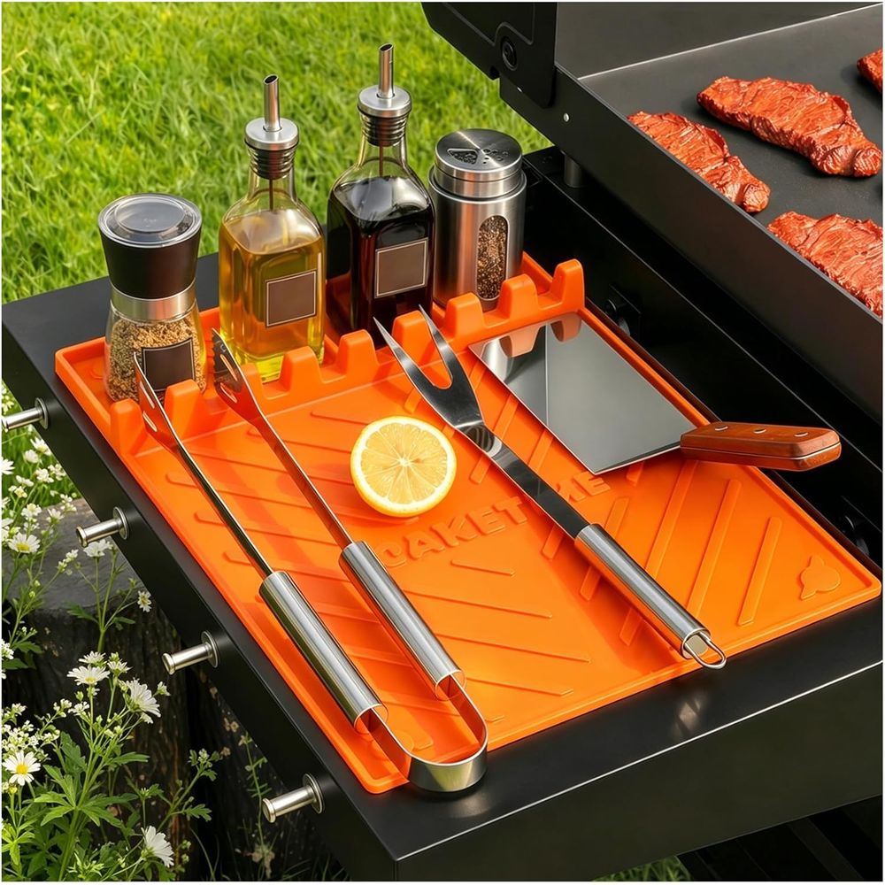Camping Cooking Griddle - Silikonowe maty do grilla lub akcesoria