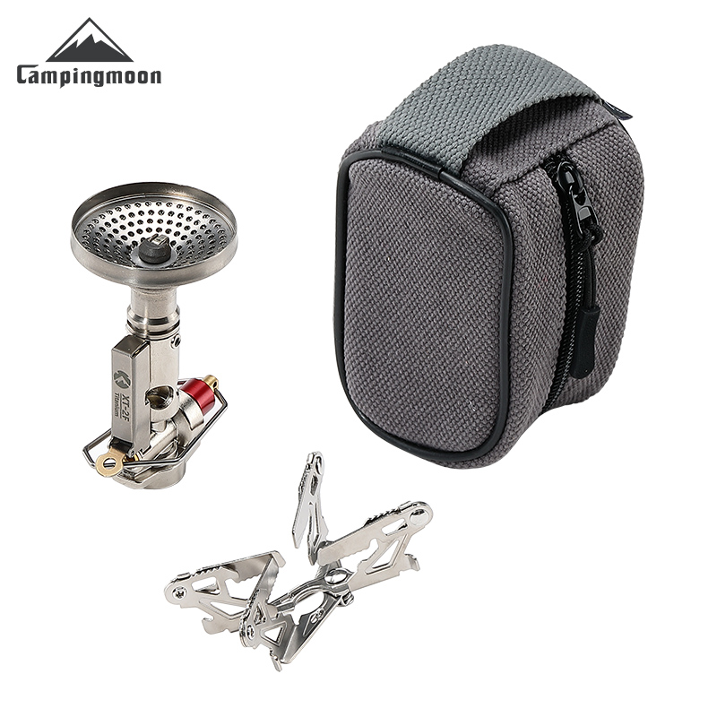 Cooking On Camping Stove - Kuchenka Rakieta Tytanowa CAMPINGMOON XT-2F Xuanfeng,