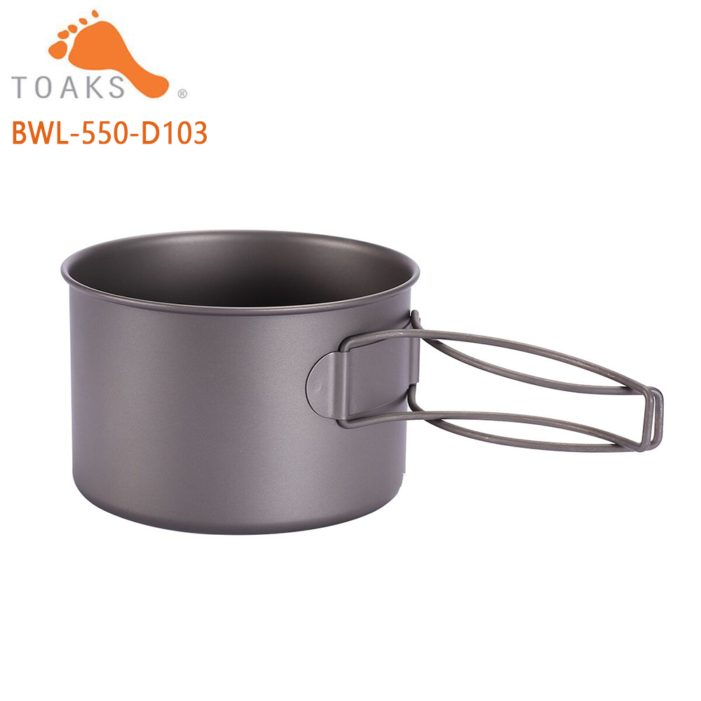 TOAKS BWL-550 Camping tytanowa – Camping Outdoor Cooking Equipment recenzja i cena