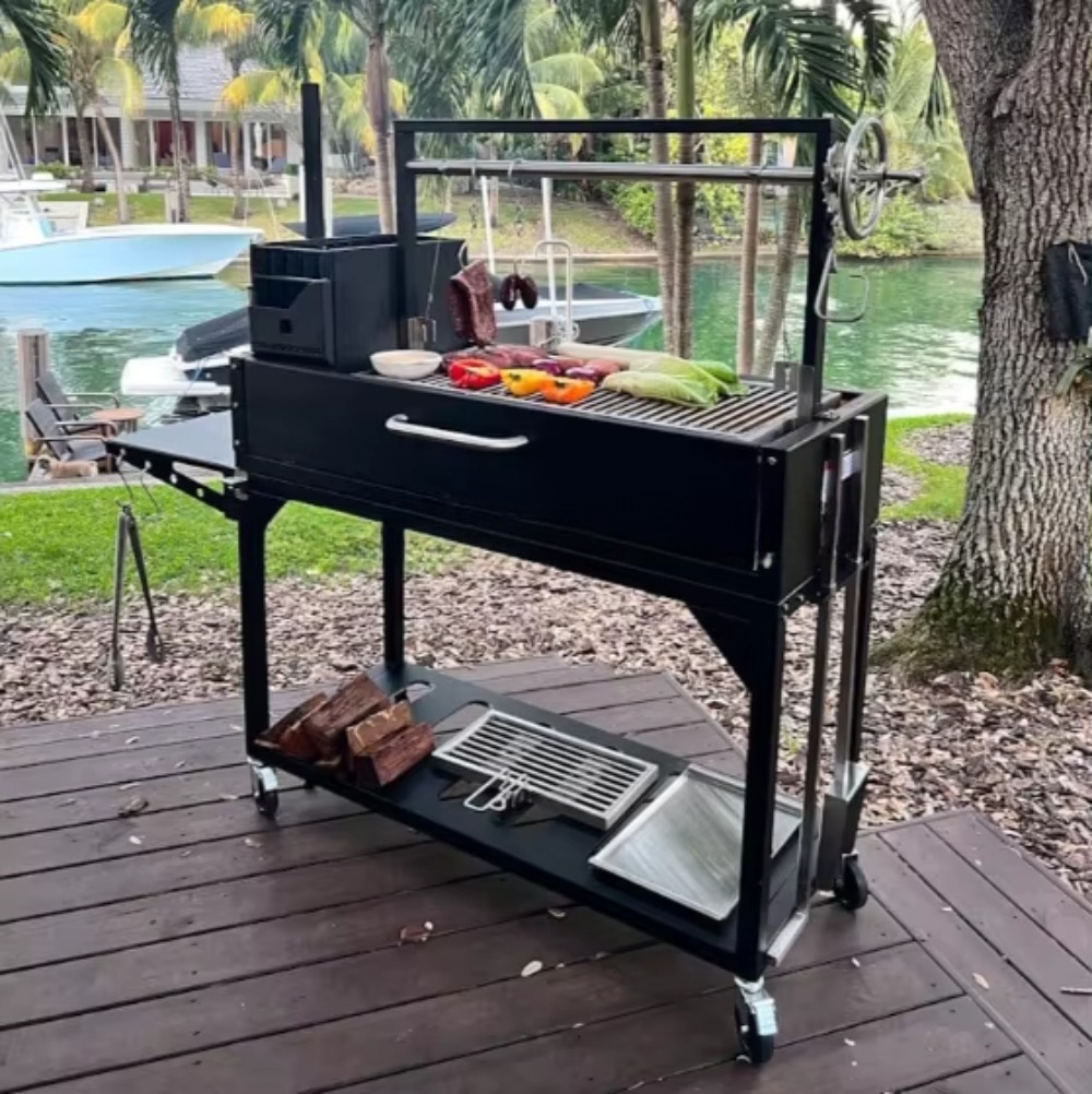 Argentyński grill z regulacją  – Camping Cooking Equipment Electric recenzja i cena