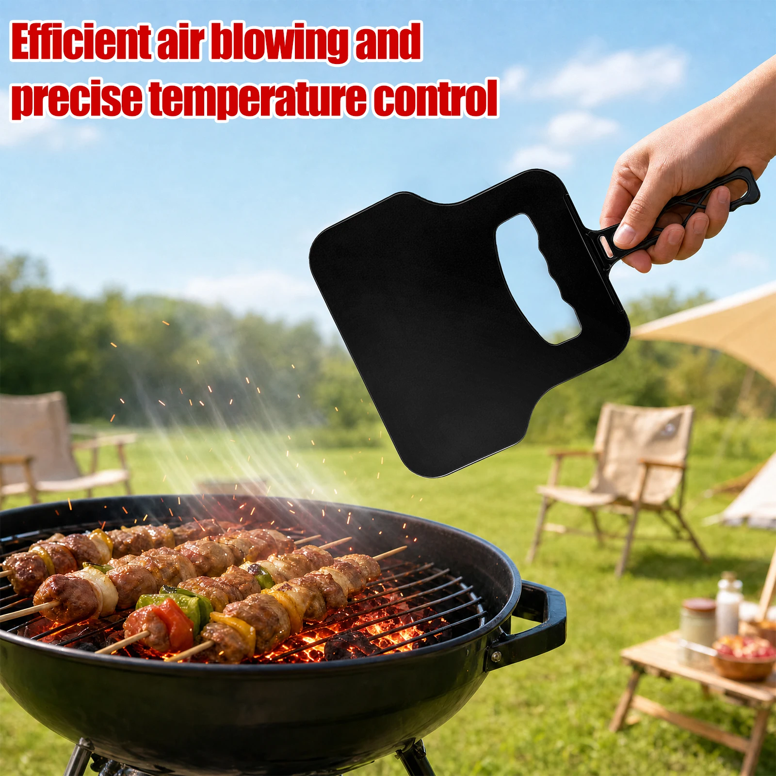 Ręczny wiatraczek z tworzywa s – Camping Cooking Griddle recenzja i cena