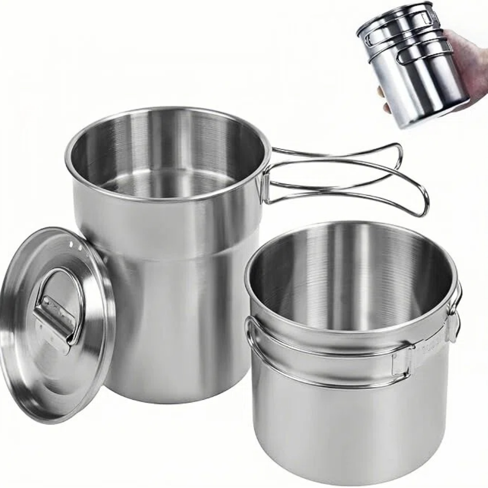 Składane kubki kempingowe, nac – Camping Cooking Kitchen Set recenzja i cena