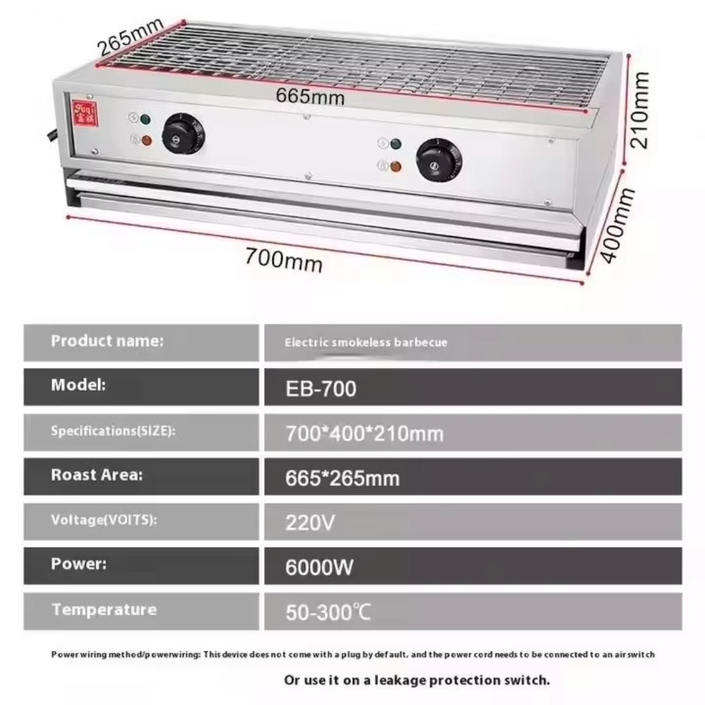 Maszyna do przekąsek ze stali  – Camping Cooking Equipment Electric recenzja i cena