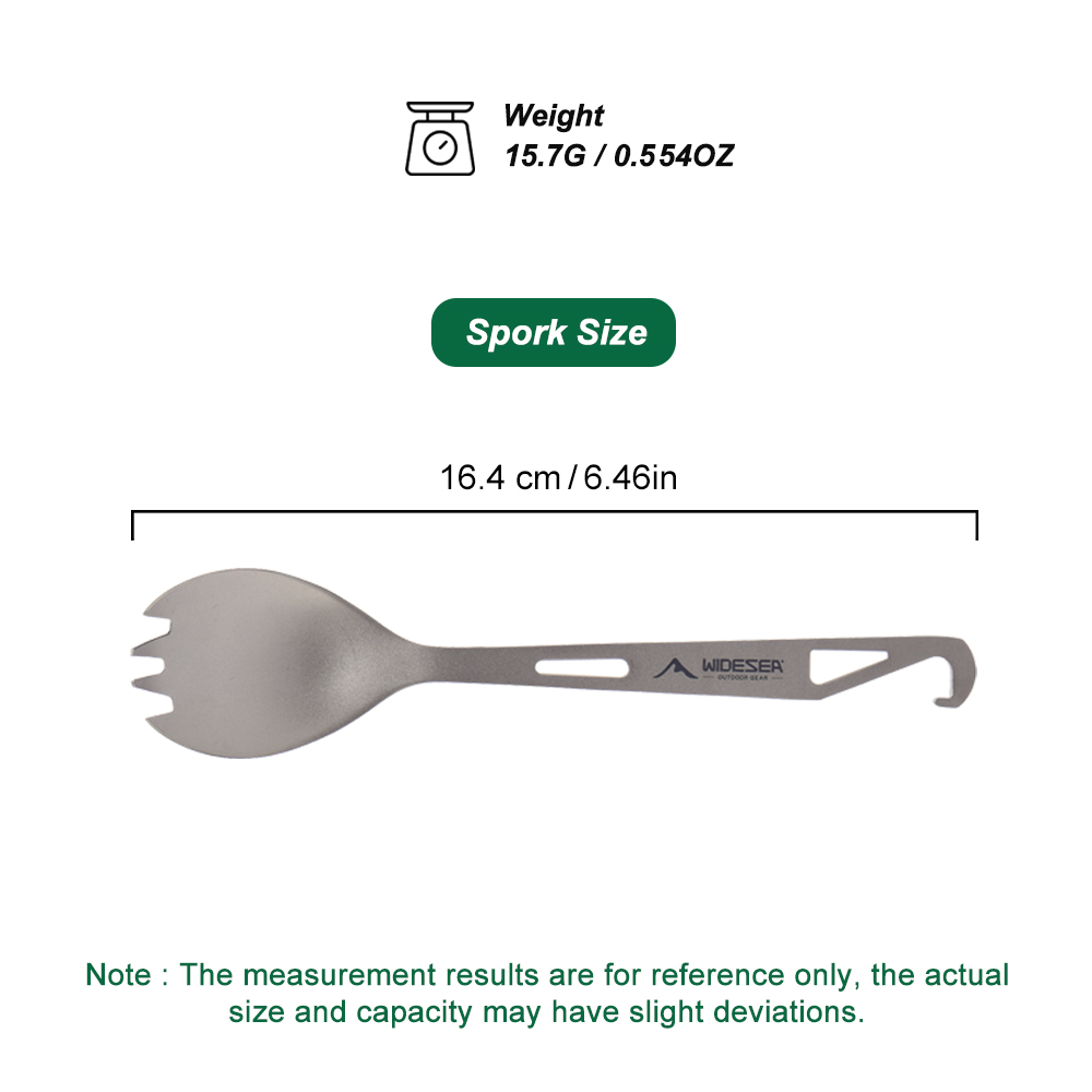 Zestaw kempingowy Widesea: łyż – Camping Cooking Kitchen Set recenzja i cena