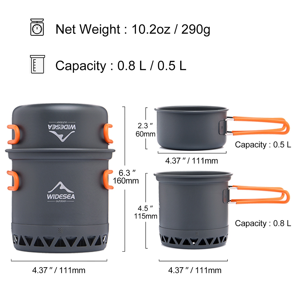 L68AWIDESEA Naczynia kempingow – Camping Cooking Equipment Electric recenzja i cena