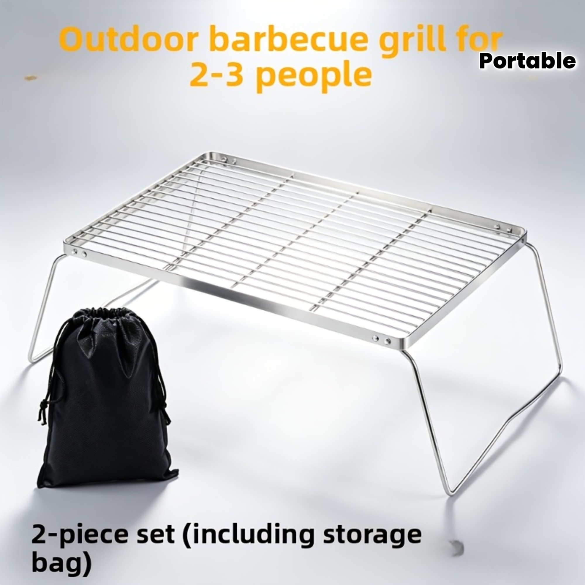 Przenośny Składany Stojak na O – Camping Cooking Griddle recenzja i cena