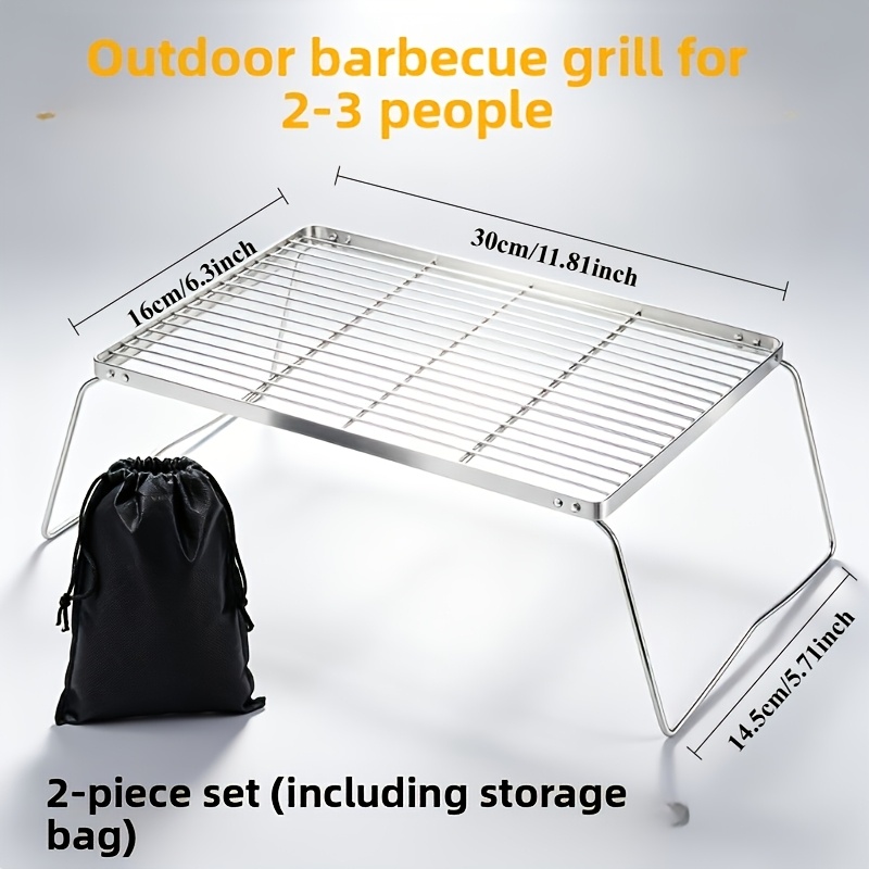 Przenośny Składany Stojak na O – Camping Cooking Griddle recenzja i cena