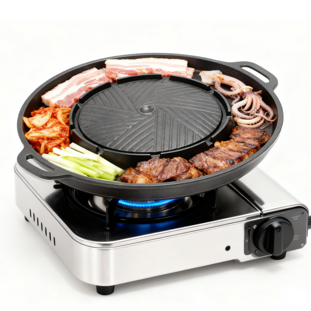 KOSUN Koreańska Patelnia do Gr – Camping Cooking Griddle recenzja i cena