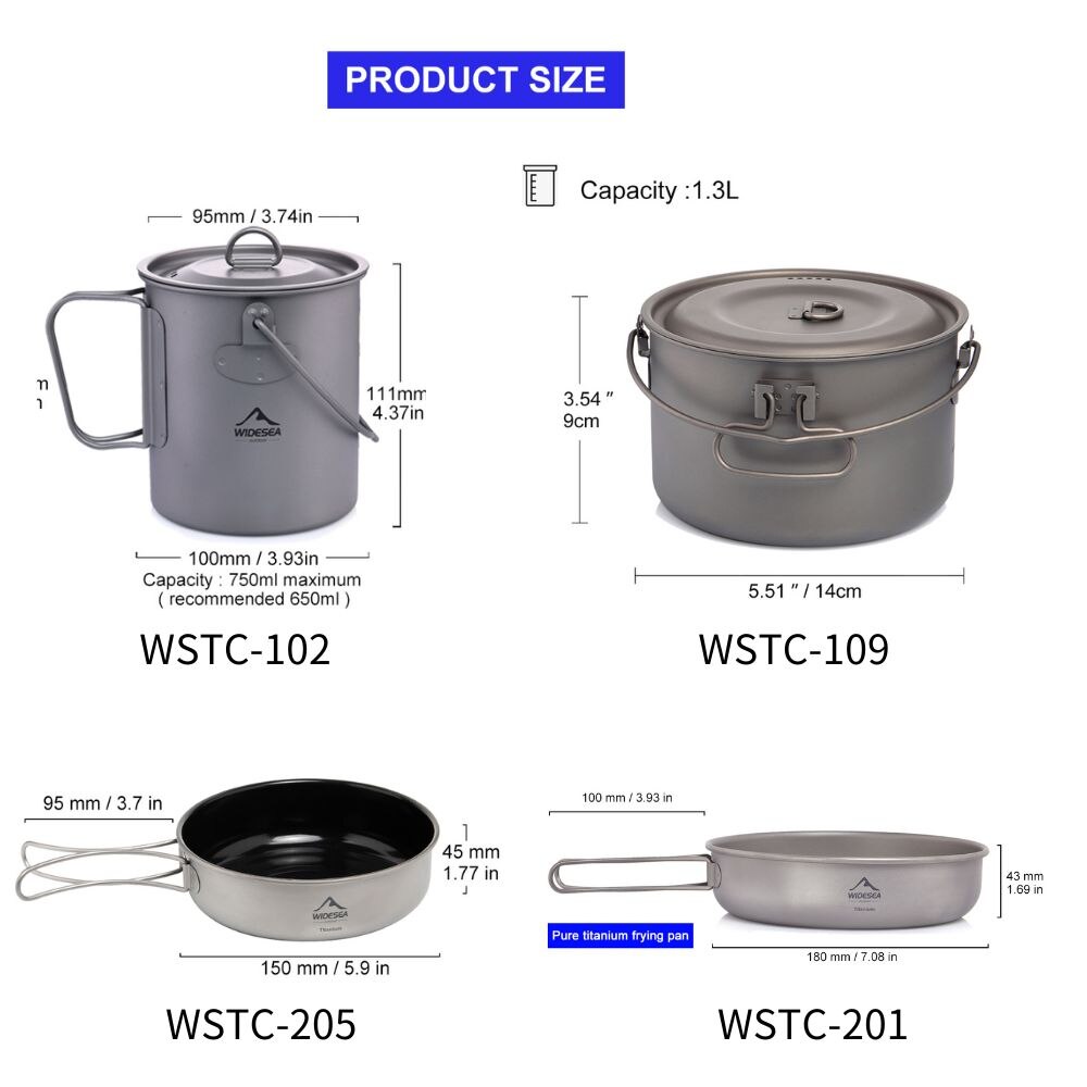 Widesea Camping zastawa stołow – Camping Cooking Kitchen Set recenzja i cena