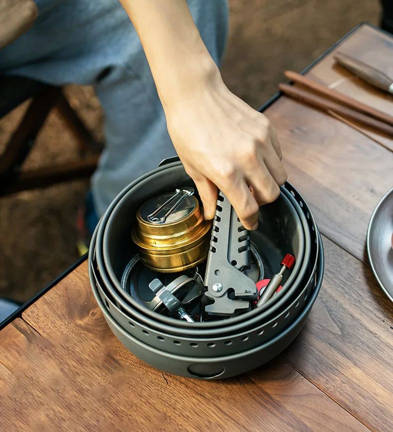 Kuchenka Gazowa Kempingowa Kuc – Camping Cooking Kitchen Set recenzja i cena