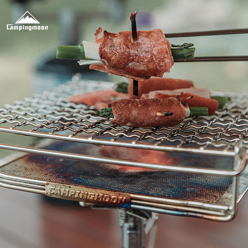CAMPINGMOON Składana siatka do – Cooking On Camping Stove recenzja i cena