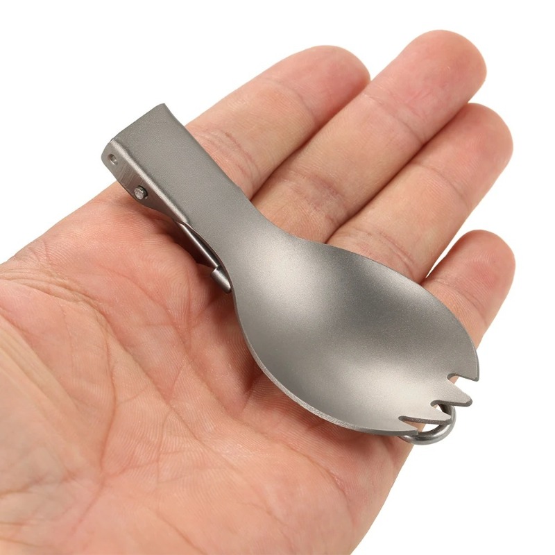 Lixada Ultralekki Tytanowy Zes – Camp Spork Set recenzja i cena