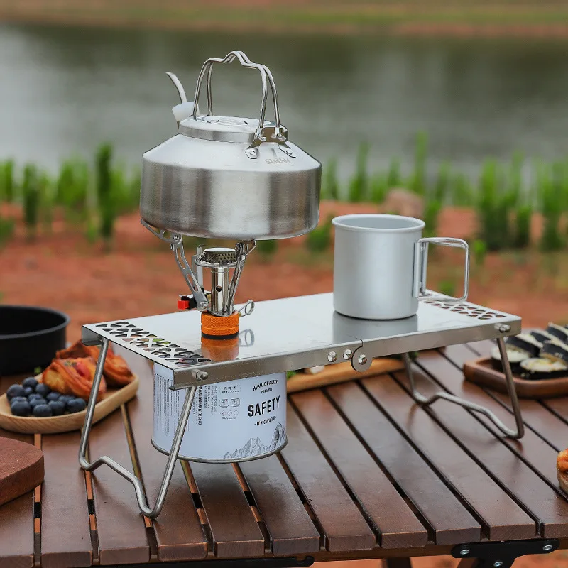Przenośny mini stolik do herba – Camping Cooking Griddle recenzja i cena