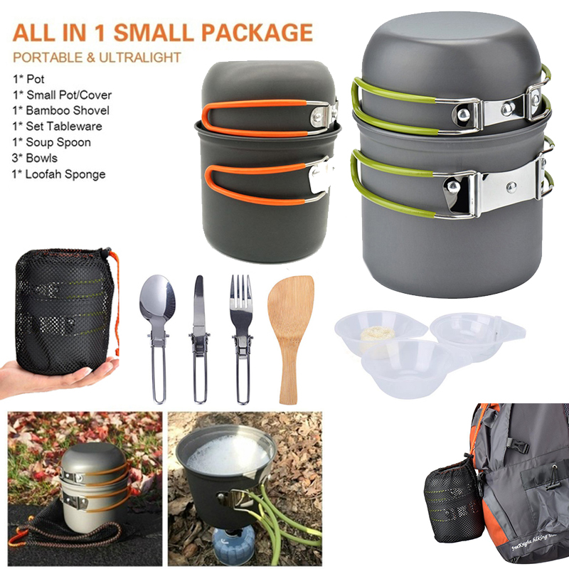 Nowy Garnek Kempingowy Przenoś – Camping Cooking Kitchen Set recenzja i cena