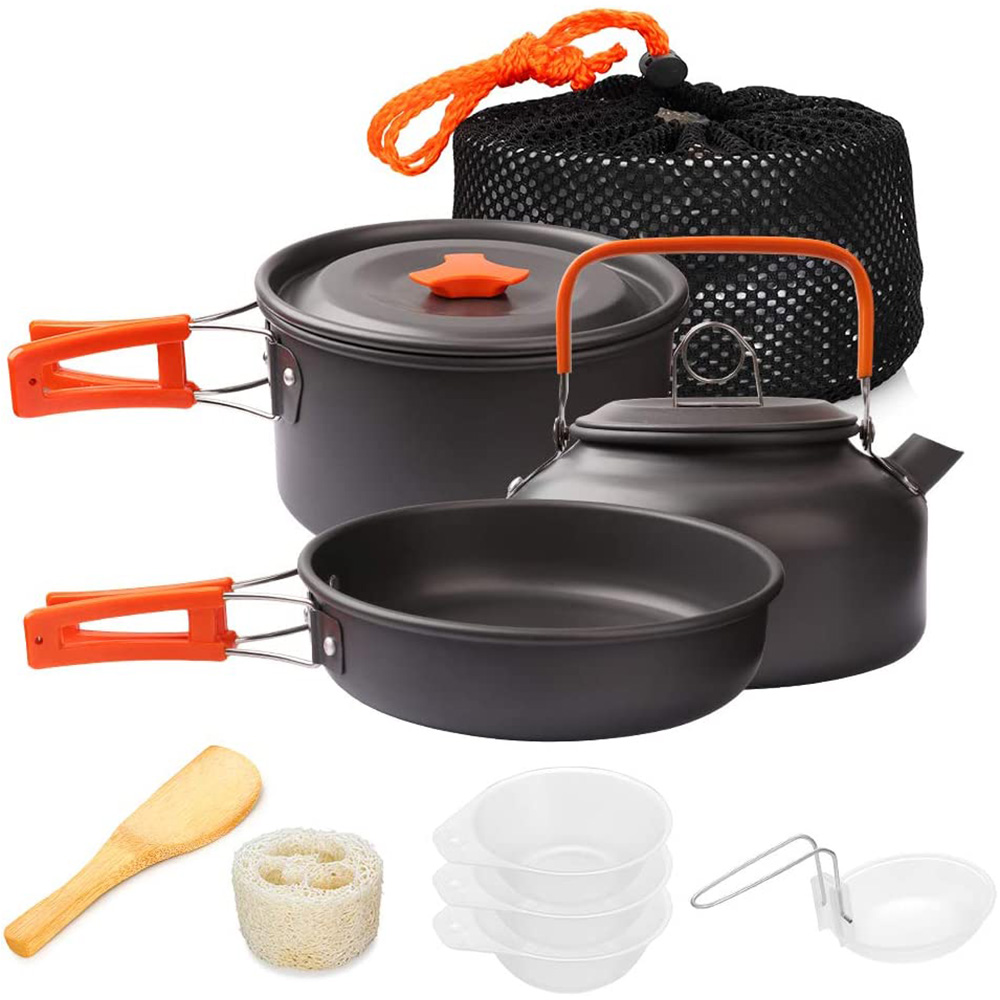 1 sztuk/1 zestaw zestaw naczyń – Camping Cooking Kitchen Set recenzja i cena