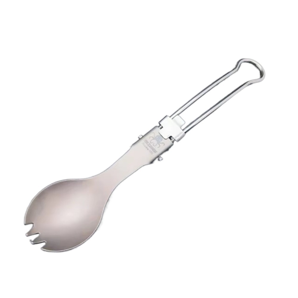 Półpolerowany Tytanowy Składan – Camp Spork Set recenzja i cena