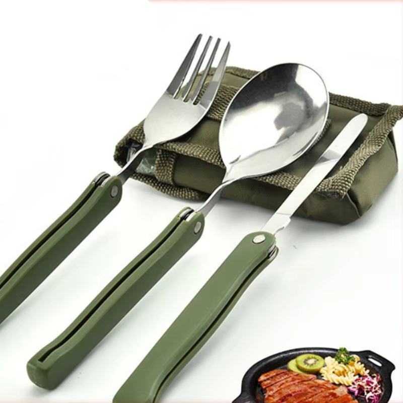 Długi zestaw naczyń kempingowy – Camp Spork Set recenzja i cena