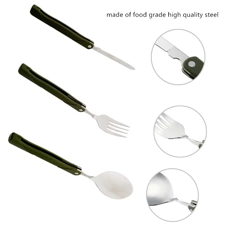 Długi zestaw naczyń kempingowy – Camp Spork Set recenzja i cena