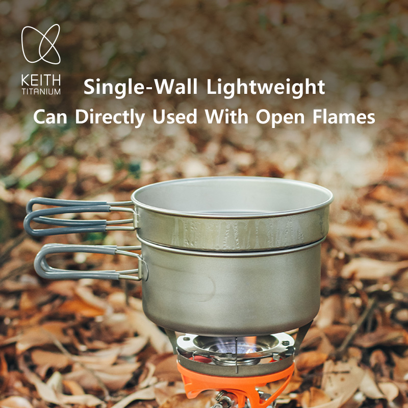 KEITH Zestaw naczyń kempingowy – Camping Cooking Kitchen Set recenzja i cena