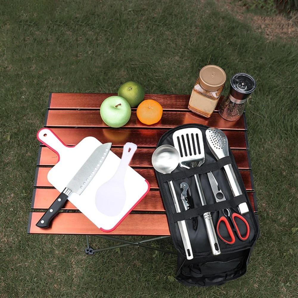 2024 Zestaw przyborów piknikow – Camping Outdoor Cooking Equipment recenzja i cena