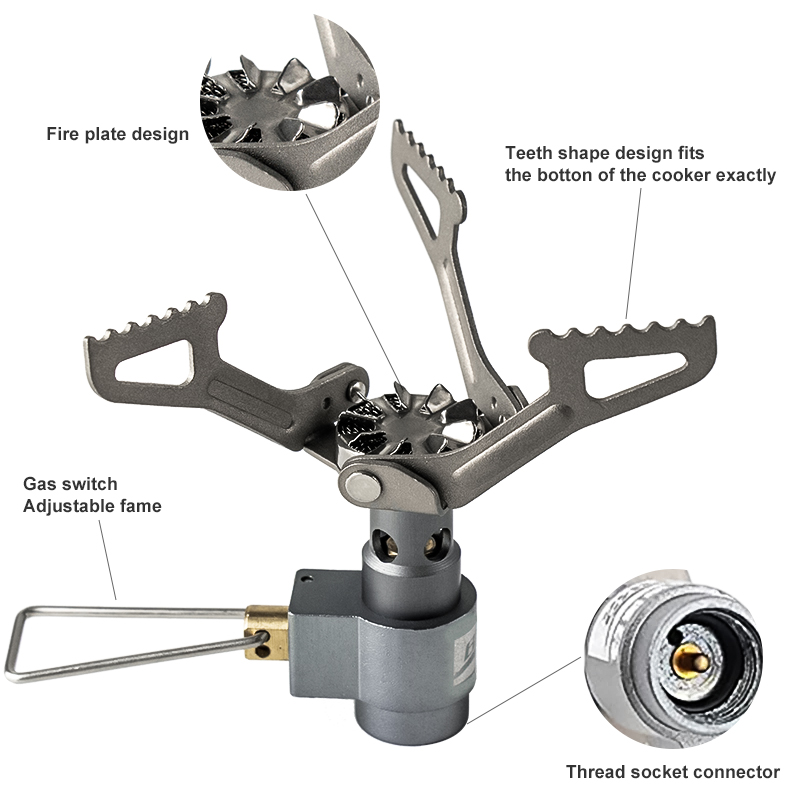 BRS zewnętrzna kuchenka gazowa – Cooking On Camping Stove recenzja i cena