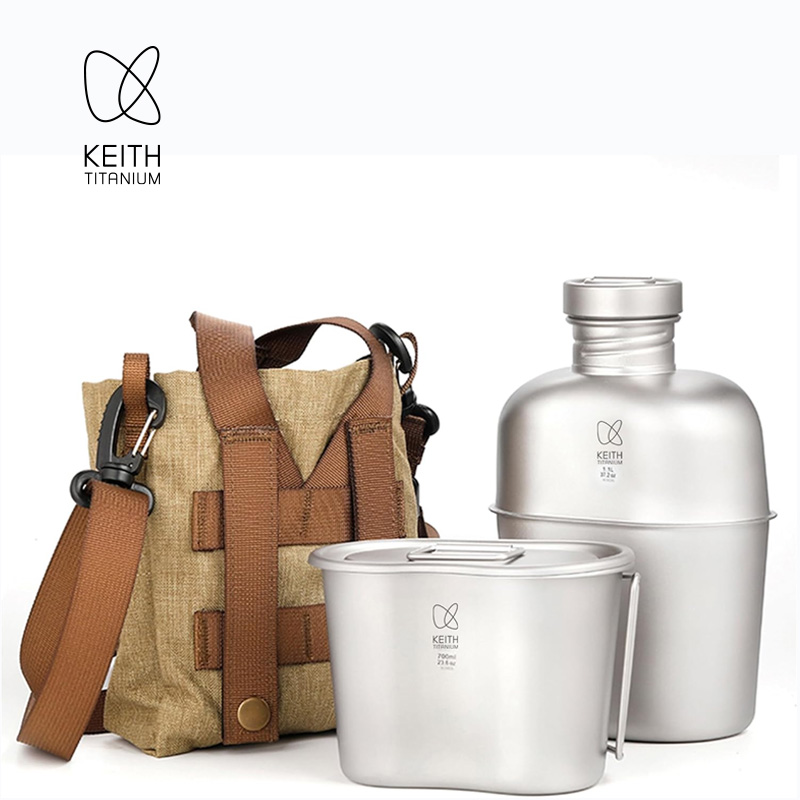 KEITH Zestaw naczyniowy z czys – Camping Cooking Kit recenzja i cena