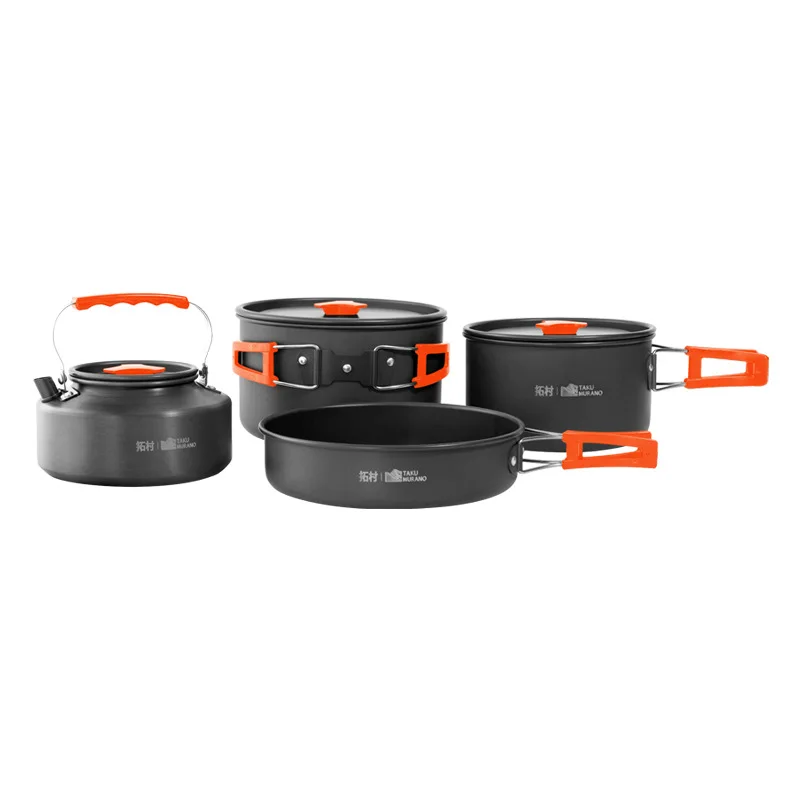 Zestaw naczyń kempingowych do  – Camping Cooking Kitchen Set recenzja i cena