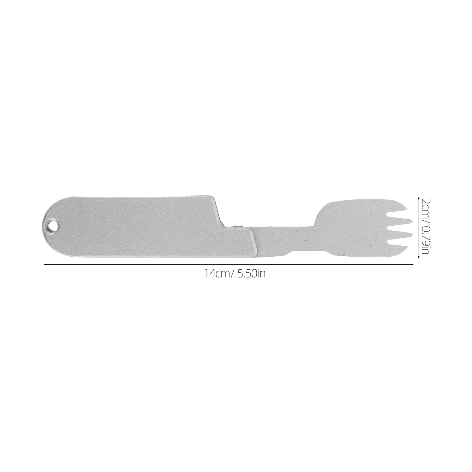 Ultralekki zestaw sztućców kem – Camp Spork Set recenzja i cena