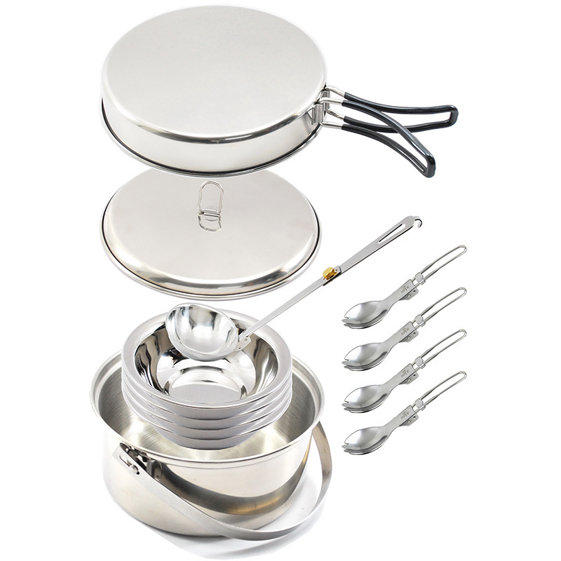 Zestaw naczyń kempingowych ze  – Camp Spork Set recenzja i cena