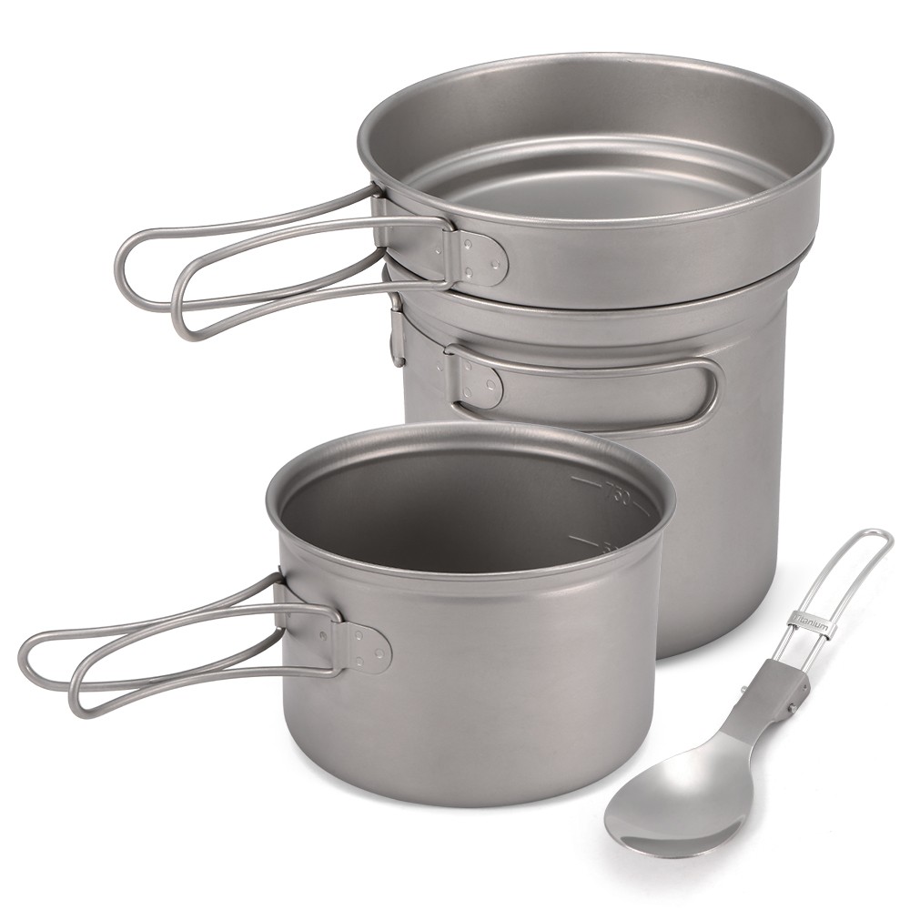 Ultralekki 3-częściowy tytanow – Camp Spork Set recenzja i cena